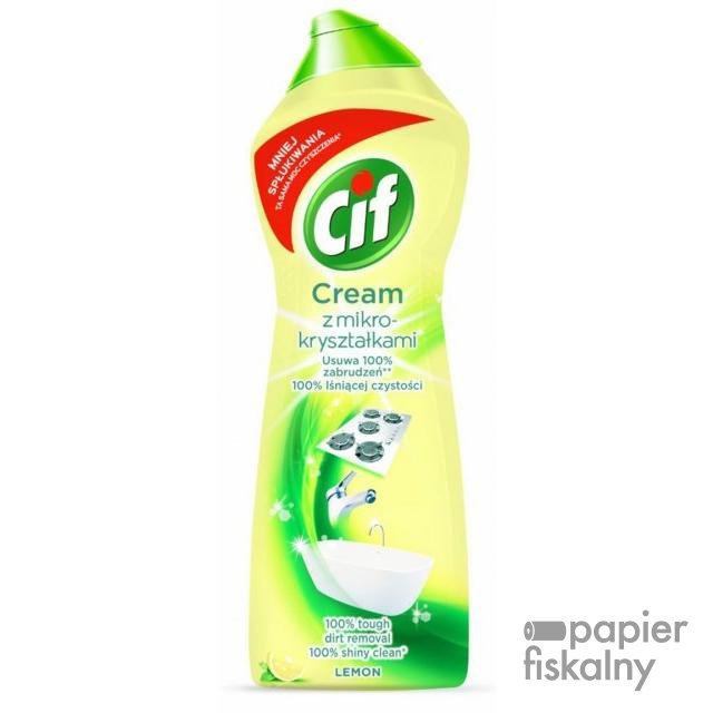 CIF Mleczko czyszczące 780ml Lemon z mikrokryształkami 809910