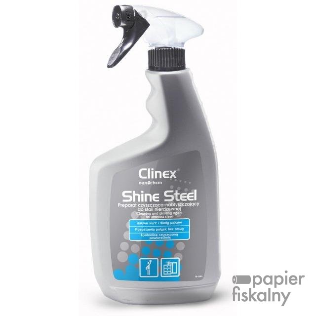 Preparat czyszcząco-nabłyszczający CLINEX Shine Steel 650ml, do stali nierdzewnej