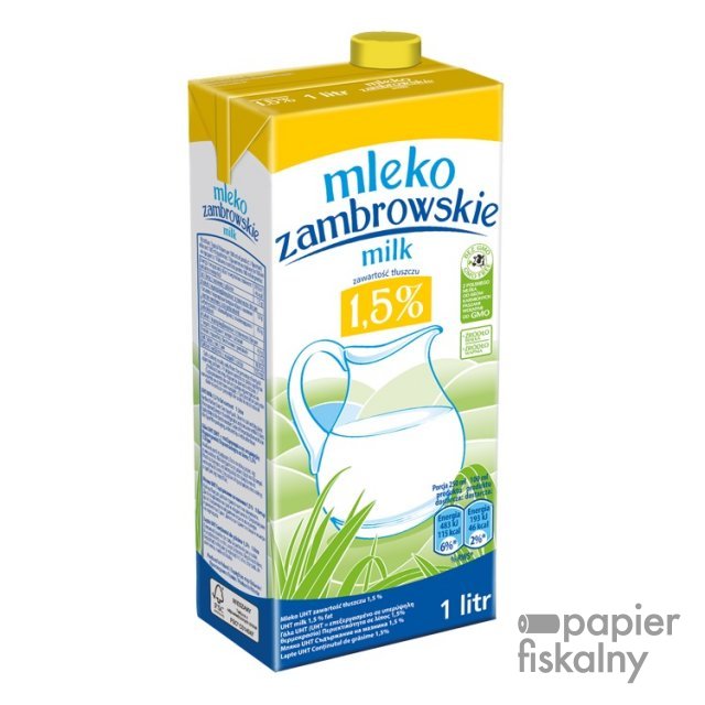 Mleko ZAMBROWSKIE UHT 1.5% 1l