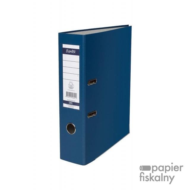 Segregator A4 80mm XXL niebieski, z szyną BANTEX 100551784