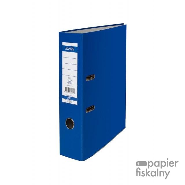 Segregator A4 80mm XXL jasnoniebieski, z szyną BANTEX 100551790