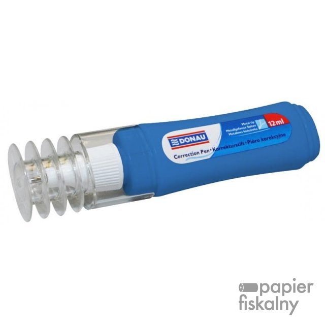Korektor w piórze metalowa koncówka 12ml 7621001-99 DONAU