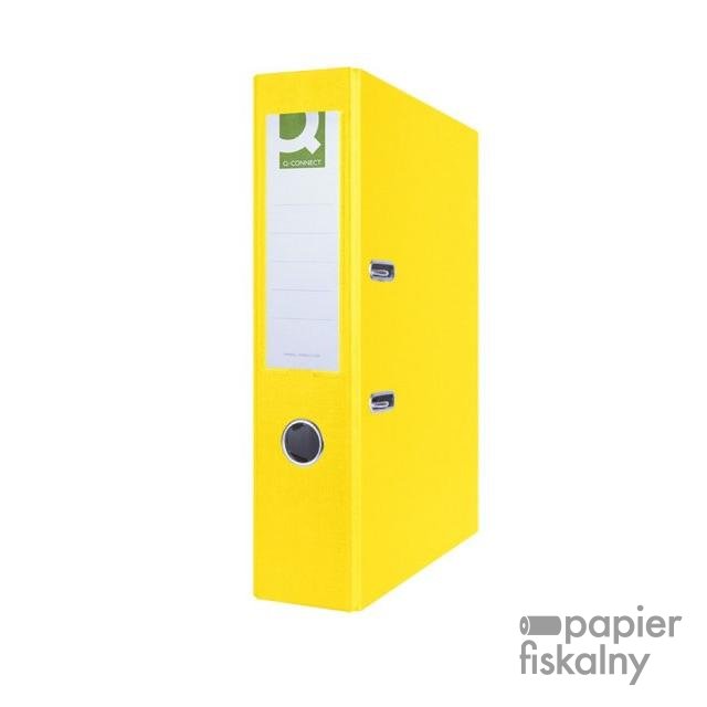 Segregator Q-CONNECT Hero, PP, A4/75mm, żółty