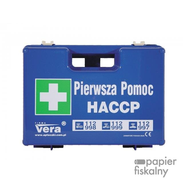 Vera apteczka HACCP niebieska (X)