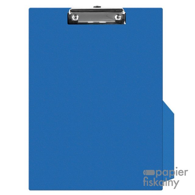 Clipboard Q-CONNECT deska, z klipsem, PVC, A4 niebieski