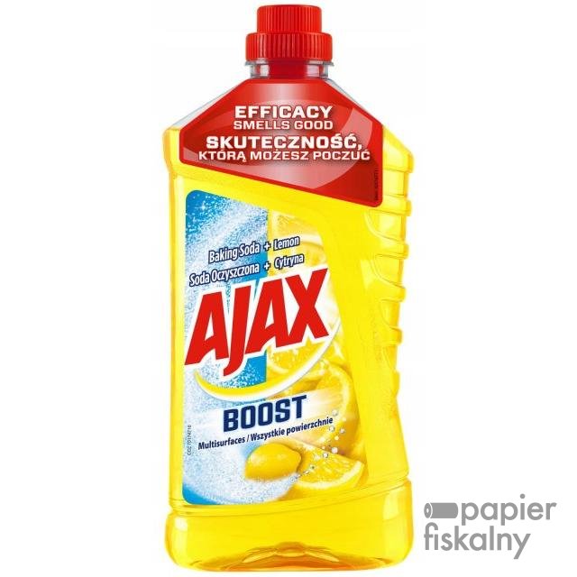 AJAX Płyn do mycia podłóg BOOST SODA 1l Cytryna *90160