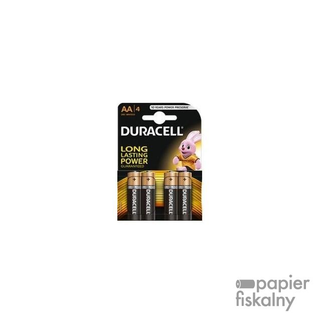 Bateria DURACELL alkaliczna BASIC LR06/AA K4 (4szt) 4520103