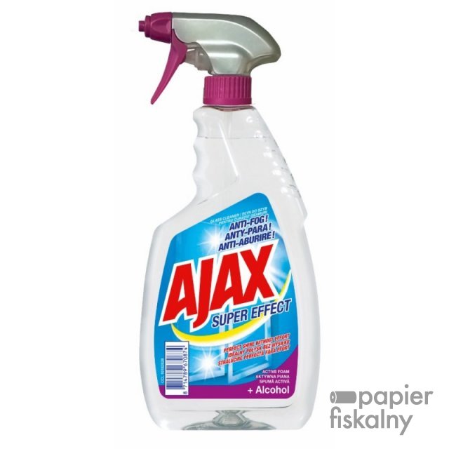 AJAX Płyn do mycia szyb 500ml SUPER EFEKT aktywna piana +alkohol 70874