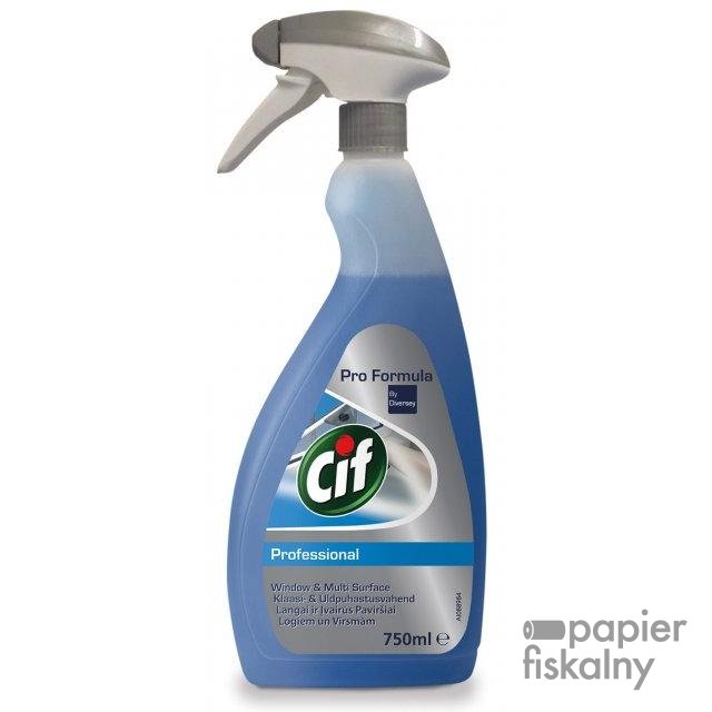 CIF Płyn do mycia szyb 750 ml Window&Multisurface cleaner 7518650 16423