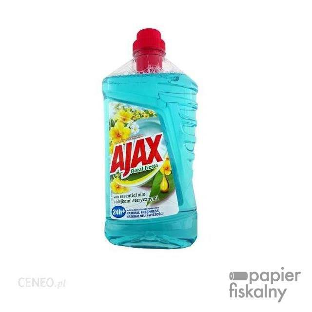 AJAX Płyn do mycia podłóg Floral Fiesta 1l Lagun Flowers  niebieski  472908