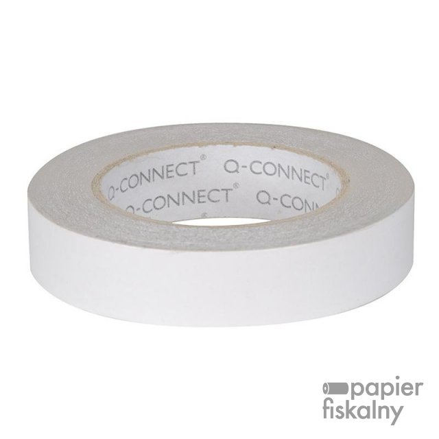 Taśma dwustronna montażowa Q-CONNECT, piankowa, 12mm, 3m, biała