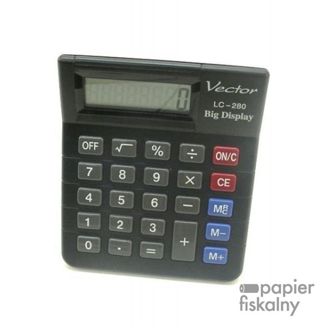 Kalkulator VECTOR LC-280, 8 pozycyjny
