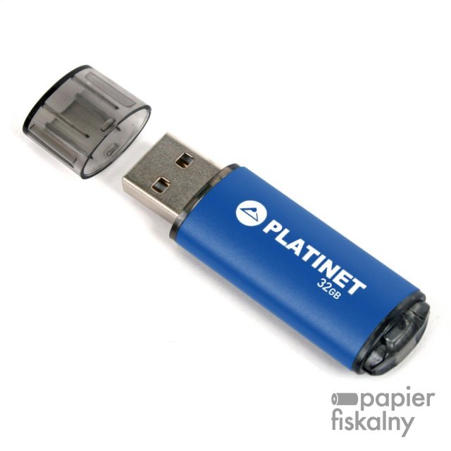 Pendrive USB 2.0 X-Depo 32GB niebieski Platinet PMFE32BL