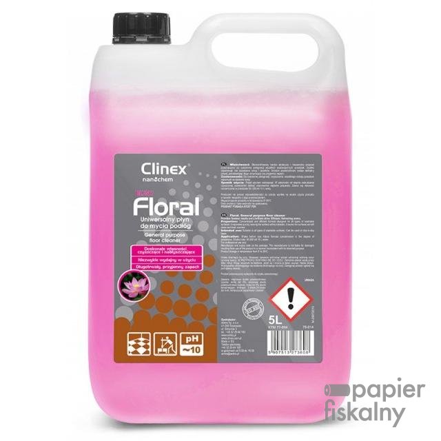 Uniwersalny płyn CLINEX Floral Blush 5L, do mycia podłóg