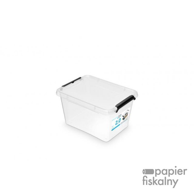 Pojemnik do przechowywania MOXOM Simple Box, 2,0l (195 x 150 x 110mm), transparentny