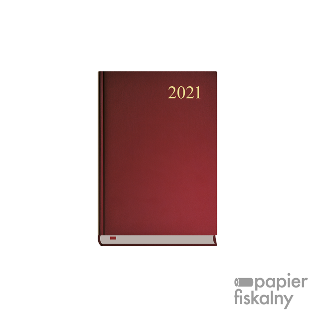 Kalendarz Asystent A5 2026 - bordo Michalczyk i Prokop T-237C-B