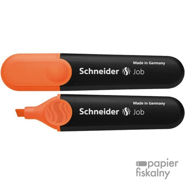 Zakreślacz SCHNEIDER Job, 1-5 mm, pomarańczowy