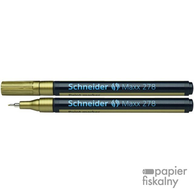 Marker olejowy SCHNEIDER Maxx 278, 0,8mm, złoty