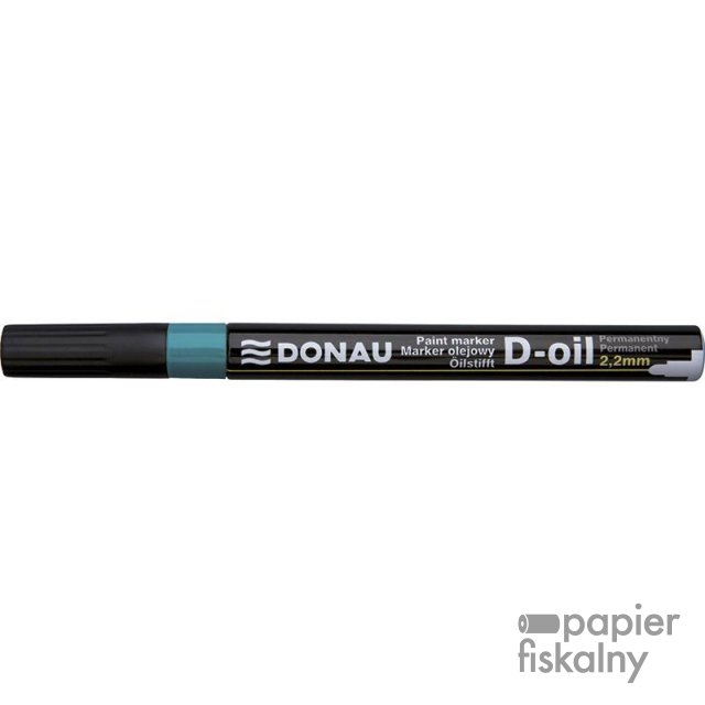 Marker olejowy DONAU D-Oil, okrągły, 2,2mm, zielony