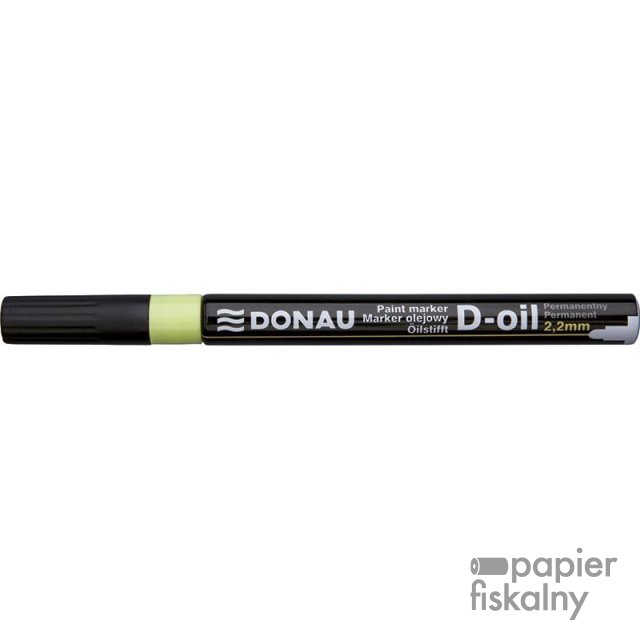 Marker olejowy DONAU D-Oil, okrągły, 2,2mm, żółty