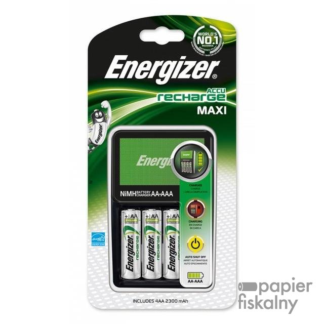 Ładowarka ENERGIZER Maxi + 4 szt. akumulatorków Power Plus AA