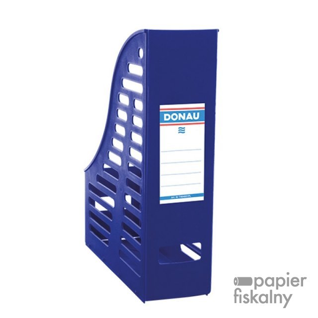 Pojemnik ażurowy na dokumenty DONAU, PP, A4, składany, niebieski