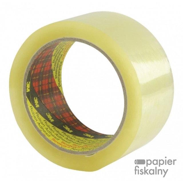Taśma pakowa do wysyłek SCOTCH® Hot-melt (371), 50mm, 66m, transparentna