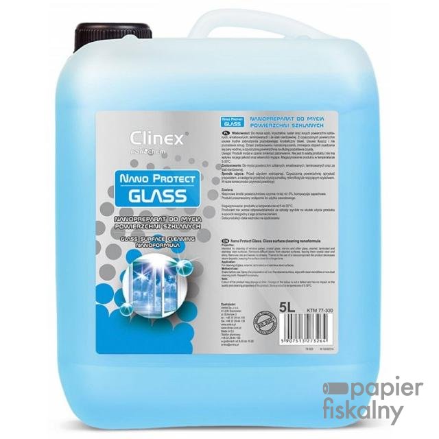 Preparat do mycia szyb CLINEX Nano Protect Glass 5L
