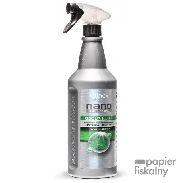 Preparat do neutralizacji zapachów CLINEX Nano Protect Silver Odour Killer 1L, green tea