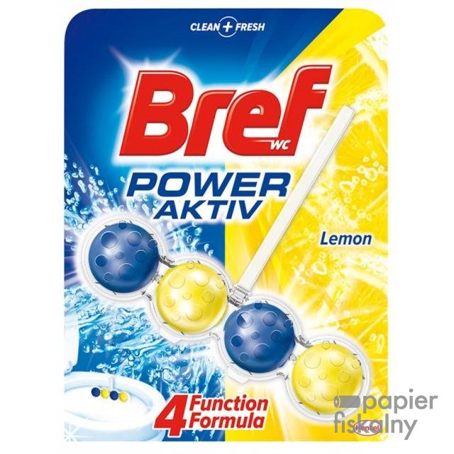 Kulki toaletowe BREF Power Aktiv Lemon, 50g