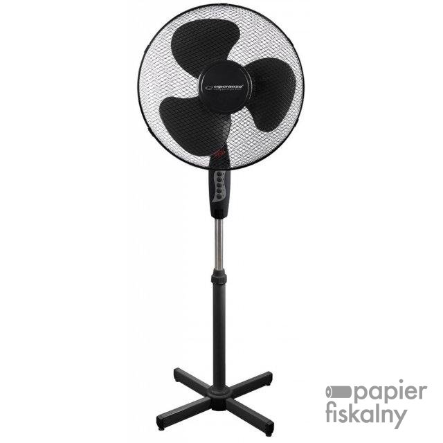 Wentylator ESPERANZA Hurricane, stojący, śr. 40cm, 50W, czarny