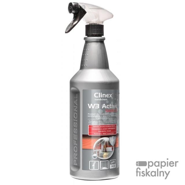 Preparat CLINEX W3 Active SHIELD 1L, do mycia sanitariatów i łazienek