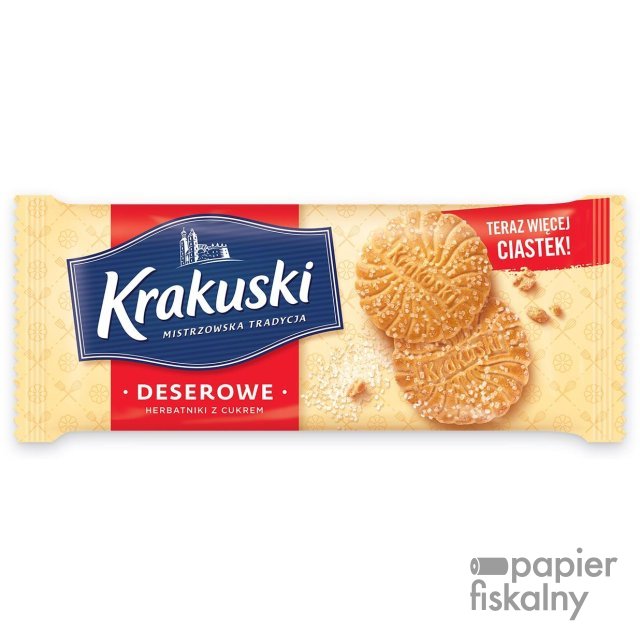 Ciastka BAHLSEN KRAKUSKI DESEROWE z cukrem 200g