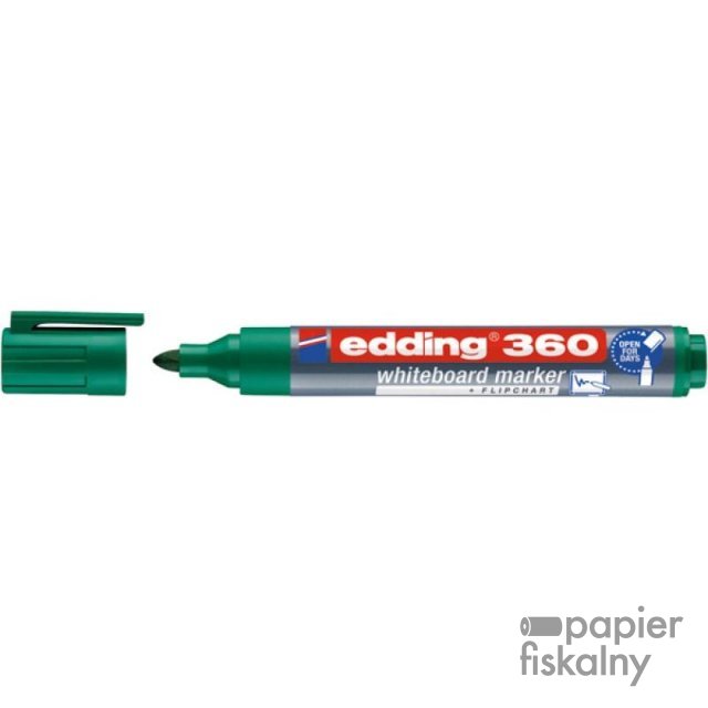 Marker do tablic e-360 EDDING, 1,5-3mm, zielony