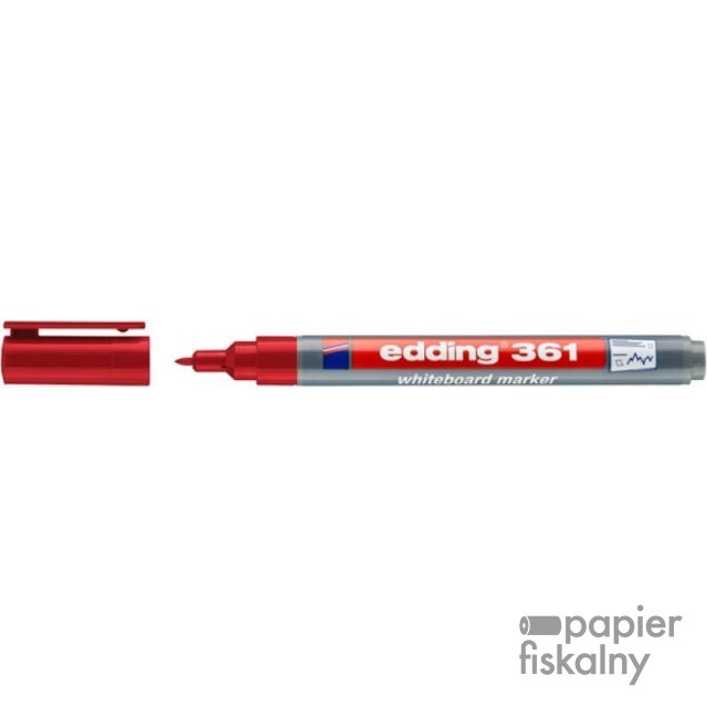 Marker do tablic e-361 EDDING, 1mm, czerwony
