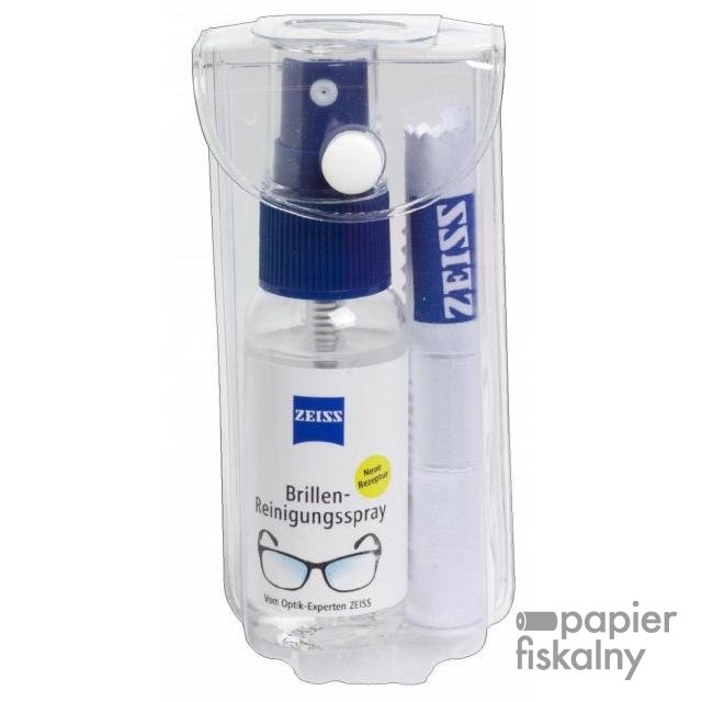Zestaw do czyszczenia okularów i wyświetlaczy ZEISS, ściereczka z mikrofibry + spray czyszczący