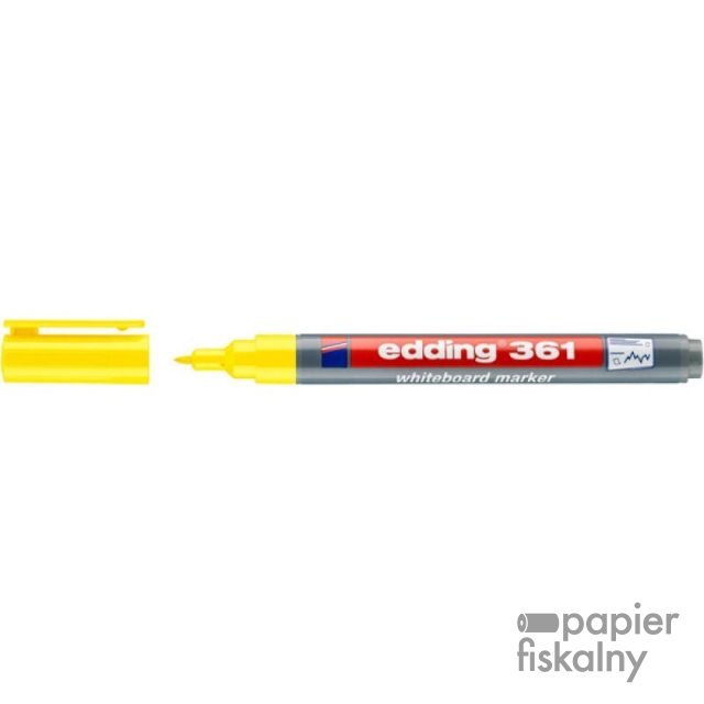 Marker do tablic e-361 EDDING, 1 mm, żółty