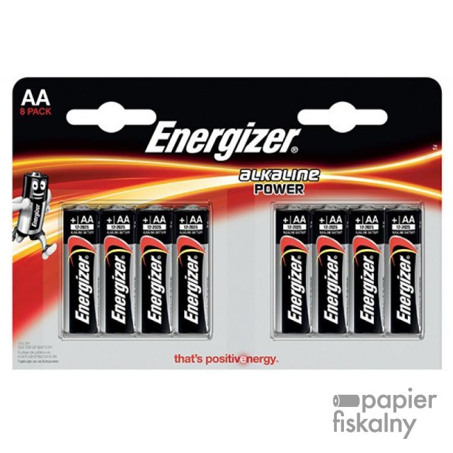 Bateria ENERGIZER Alkaline Power, AA, LR6, 1,5V, 8szt.