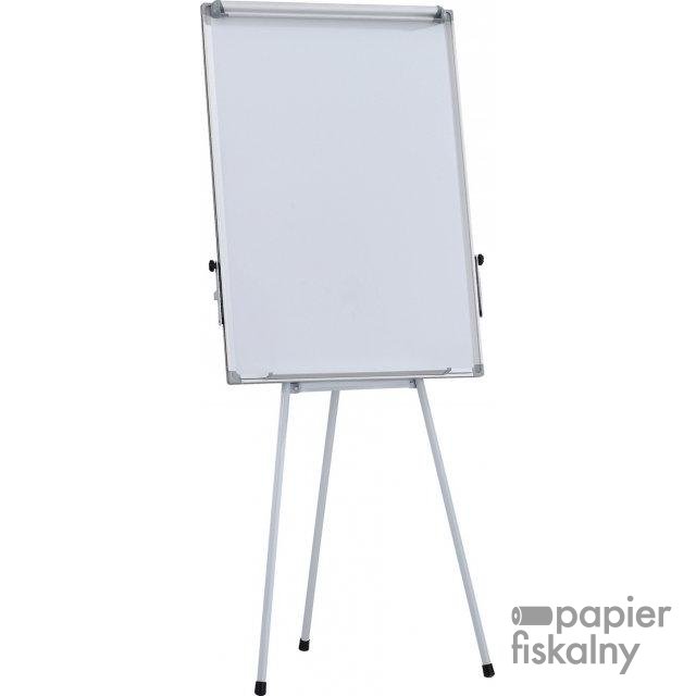 Flipchart na trójnogu OFFICE PRODUCTS, 70x100cm, tablica suchoś. -magn., aluminiowa rama, z wyciąganymi ramionami