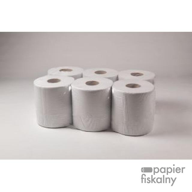 Ręcznik Papierowy Biały (makulatura) 100m 6 sztuk