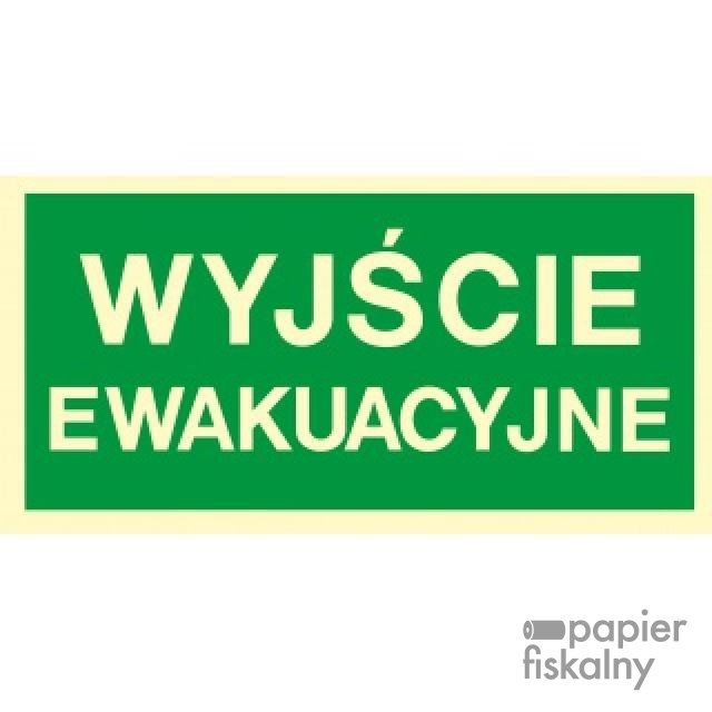 Znak TDC, Wyjście ewakuacyjne