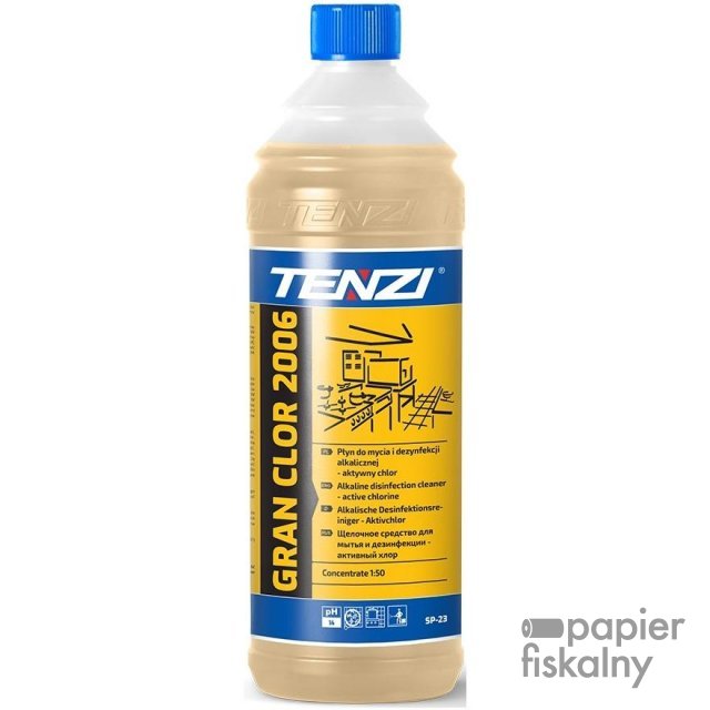 TENZI GRAN CLOR 2006 Aktywny chlor do dezynfekcji 1L