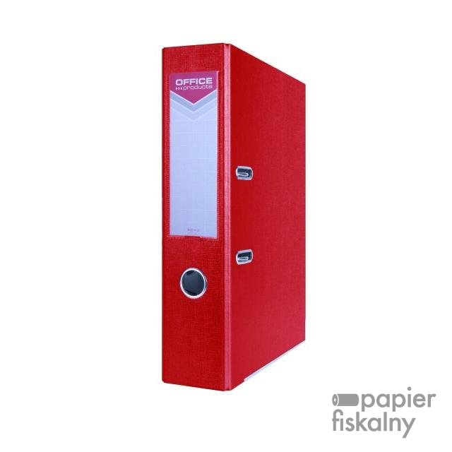 Segregator OFFICE PRODUCTS OFFICER-10, PP, A4/75mm, czerwony