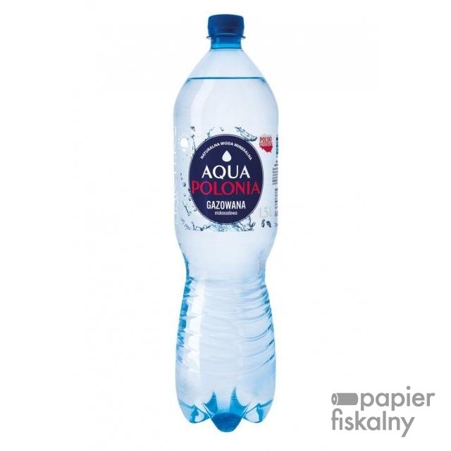 Woda mineralna Aqua Polonia, gazowana, 1,5l