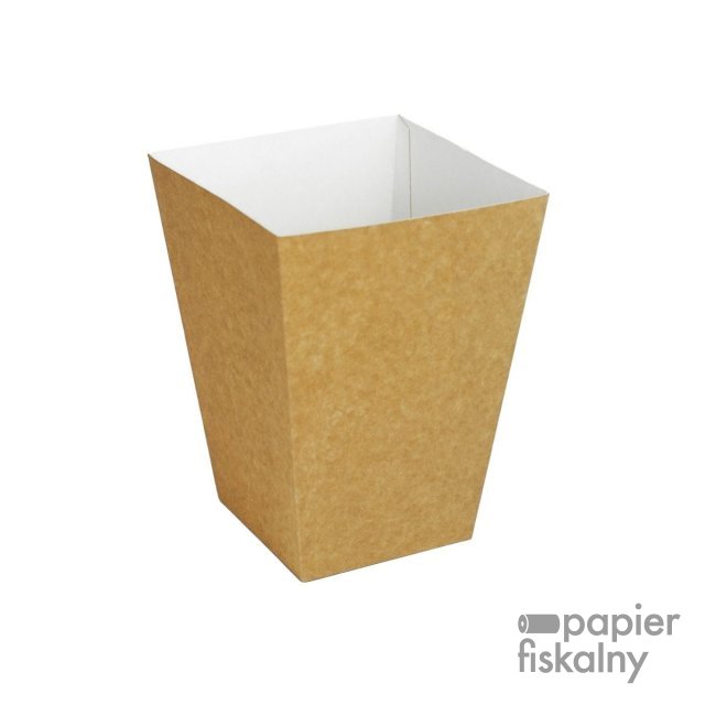 Pojemnik papierowy na popcorn 1300ml 100szt