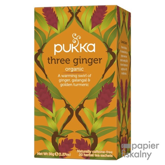 Herbata PUKKA Three Ginger, 20 kopert