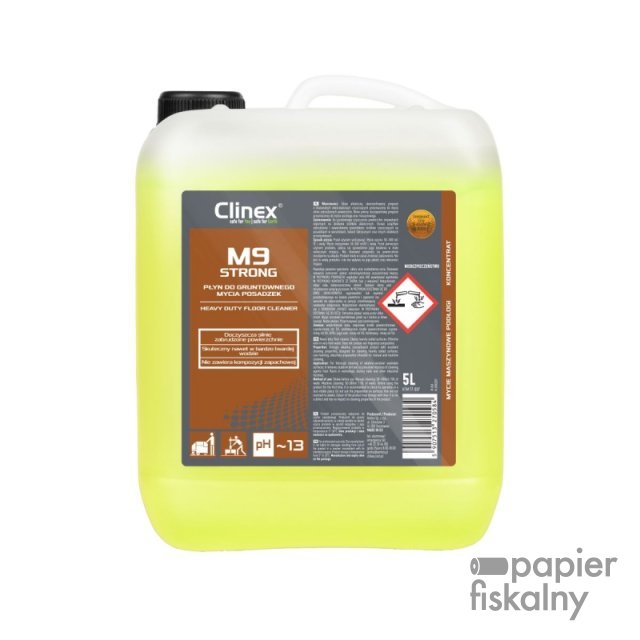 Płyn CLINEX M9 Strong, do gruntownego mycia posadzek, 5l