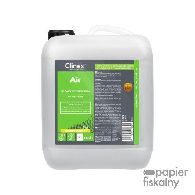 Odświeżacz powietrza CLINEX Air Lemon Soda, 5l