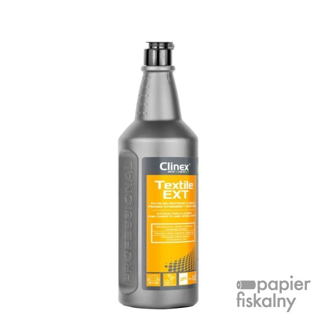 Płyn CLINEX Textile Ext, do ekstrakcyjnego prania dywanów i tapicerki, 1l