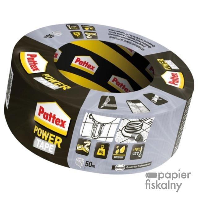 Taśma PATTEX POWER TAPE, 48mm x 50m, srebrna